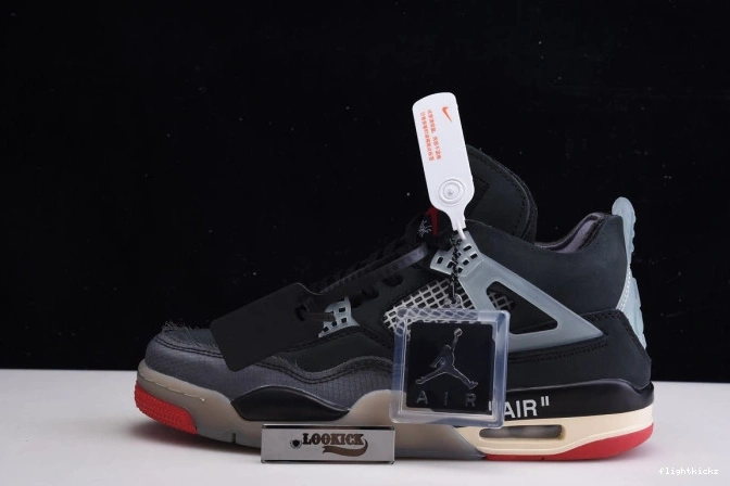 4 Off Bred White Air x Retro Jordan CV9388-001 1007
